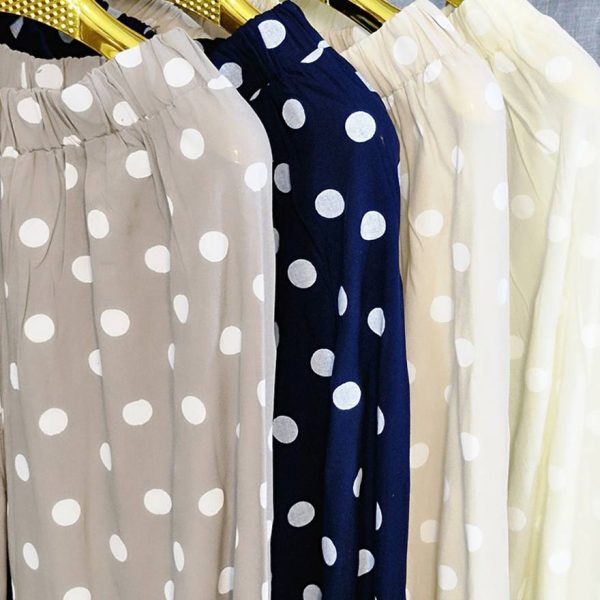 شلوار نخی توپی