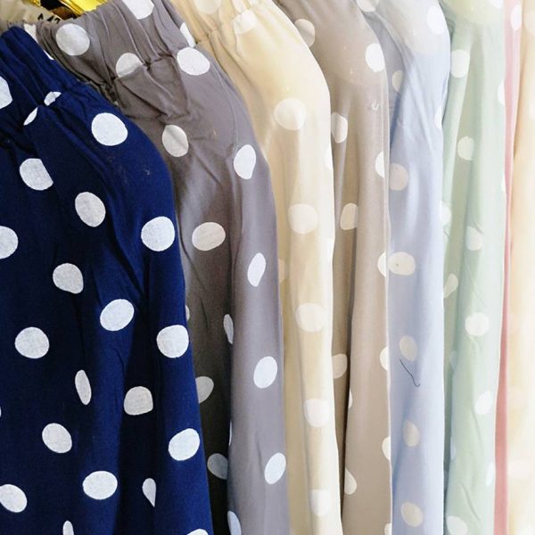 شلوار نخی توپی