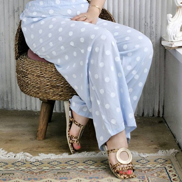 شلوار نخی توپی - مانتو پاتریس رشت