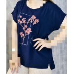 تیشرت نخی چاپ شکوفه