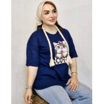 تیشرت بیسکوییتی گربه - مانتو پاتریس رشت