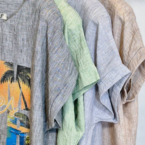 تیشرت لینن چاپ سامر - مانتو پاتریس رشت