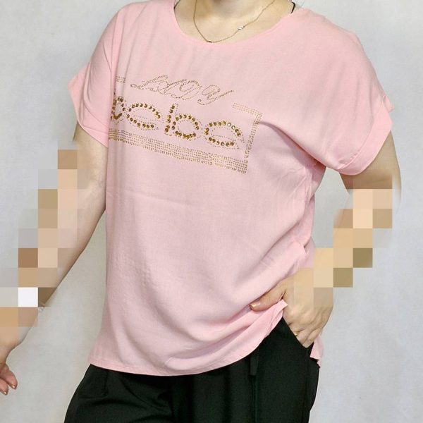 تیشرت نخی نگینی - مانتو پاتریس رشت