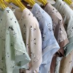 تیشرت گلدار پفکی