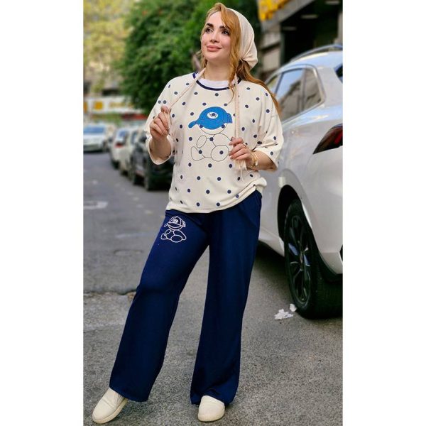 ست تیشرت شلوار توپی