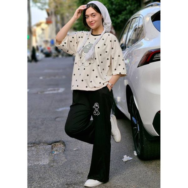 ست تیشرت شلوار توپی