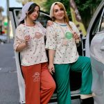 ست تیشرت شلوار توپی