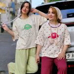 ست تیشرت شلوار توپی