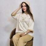 ست تیشرت شلوار پروانه - مانتو پاتریس رشت