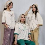 ست تیشرت شلوار پروانه - مانتو پاتریس رشت