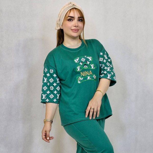 ست تیشرت شلوار ال وی - مانتو پاتریس رشت