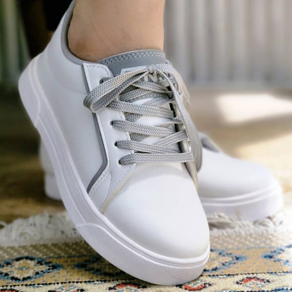 کتونی ونس سفید طوسی - مانتو پاتریس رشت