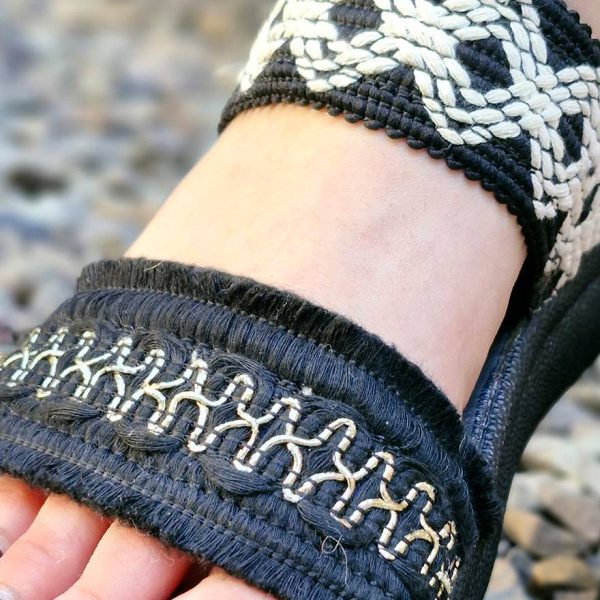 صندل کشی لوزی مشکی - مانتو پاتریس رشت