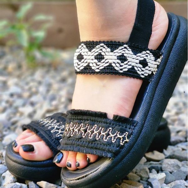 صندل کشی لوزی مشکی - مانتو پاتریس رشت