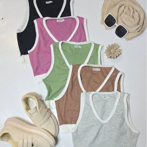 تاپ کراپ نوار سفید