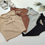 تاپ کراپ پاپیون آویزدار -