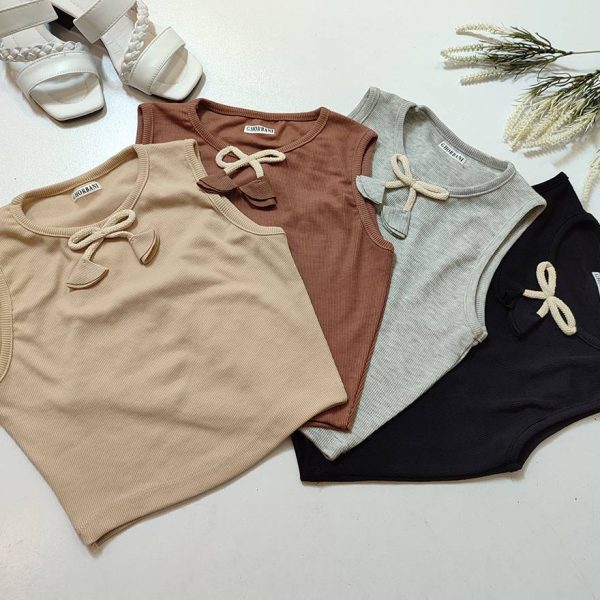 تاپ کراپ پاپیون آویزدار -