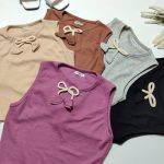 تاپ کراپ پاپیون آویزدار -