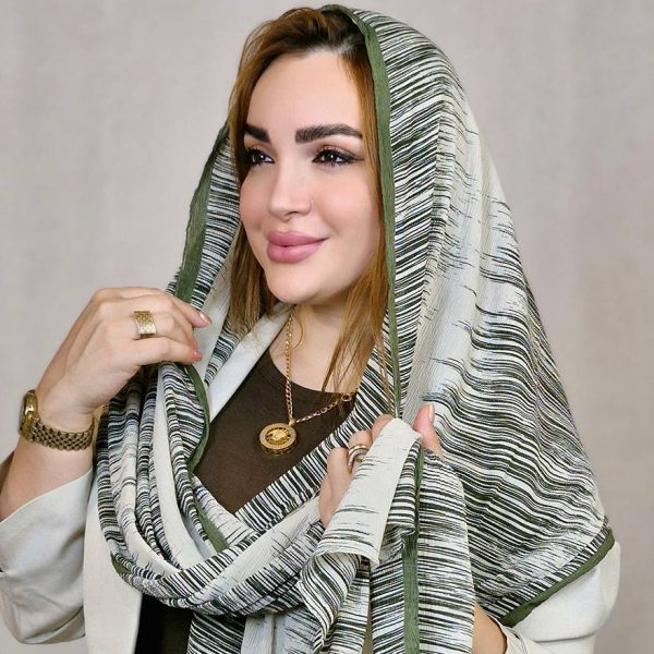 34600295-1 (1) شال پلیسه خطی