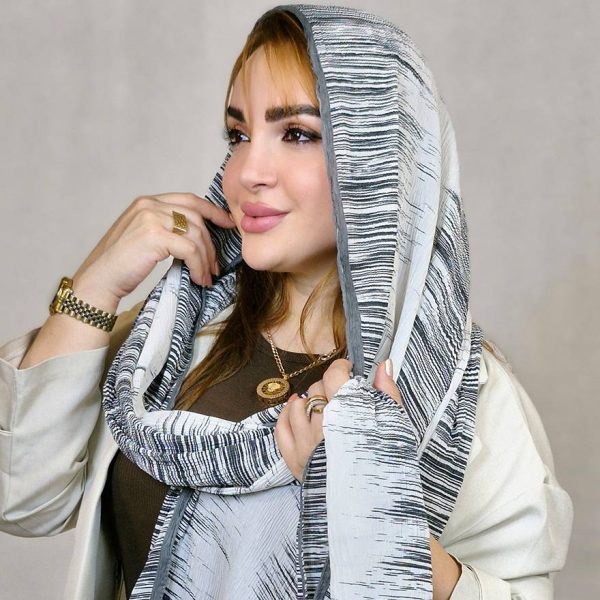 34600295-3 (1) شال پلیسه خطی