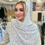 شال پلیسه گلدار - مانتو پاتریس رشت