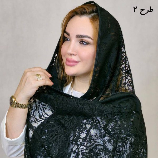 شال توری طرحدار - مانتو پاتریس رشت