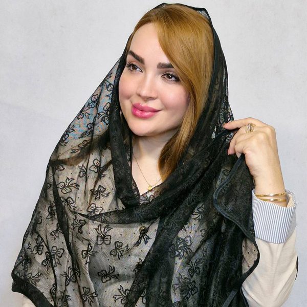 34700321-2 شال توری پاپیون - مانتو پاتریس رشت