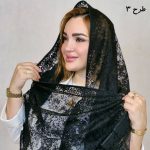 شال توری طرحدار - مانتو پاتریس رشت