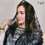 شال توری طرحدار - مانتو پاتریس رشت