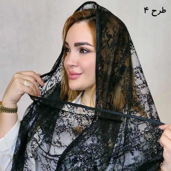 شال توری طرحدار - مانتو پاتریس رشت