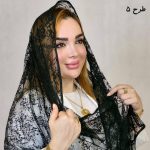 شال توری طرحدار - مانتو پاتریس رشت