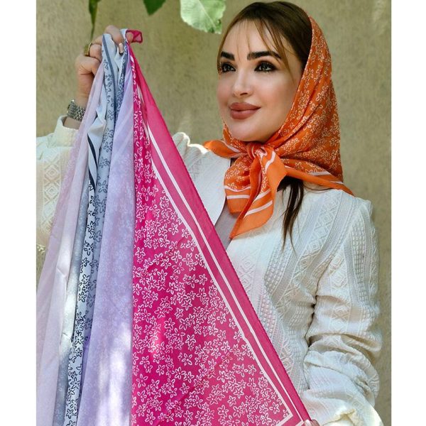 347285-11 مینی اسکارف گل گلی- مانتو پاتریس