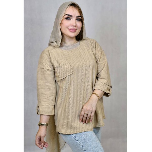 تونیک بیسکوییتی تک جیب