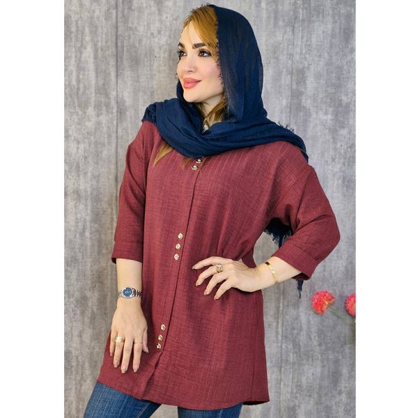 مانتو صوفیا 3 دکمه-