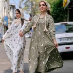پیراهن ساحلی گل گلی کراش
