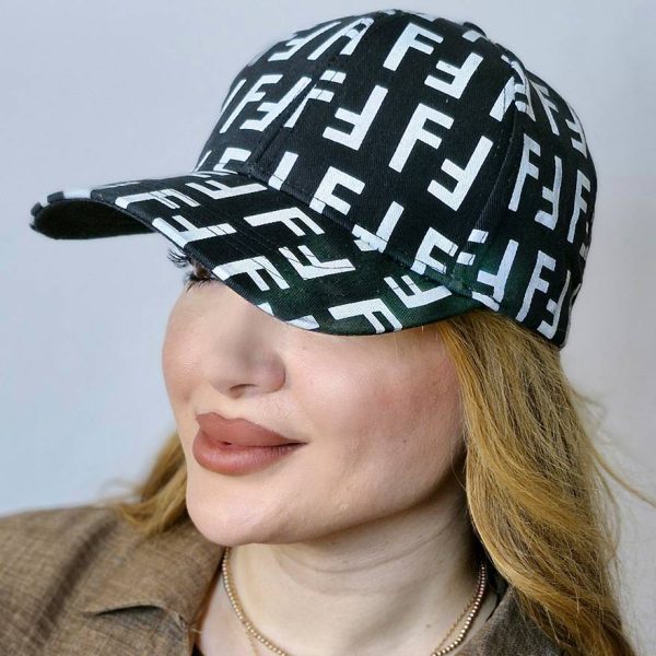 کلاه کتان پرکی فندی -مانتو پاتریس رشت