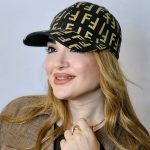 کلاه کتان پرکی فندی -مانتو پاتریس رشت