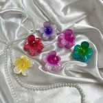 کلیپس گل بابونه رنگی-رشت مانتو پاتریس