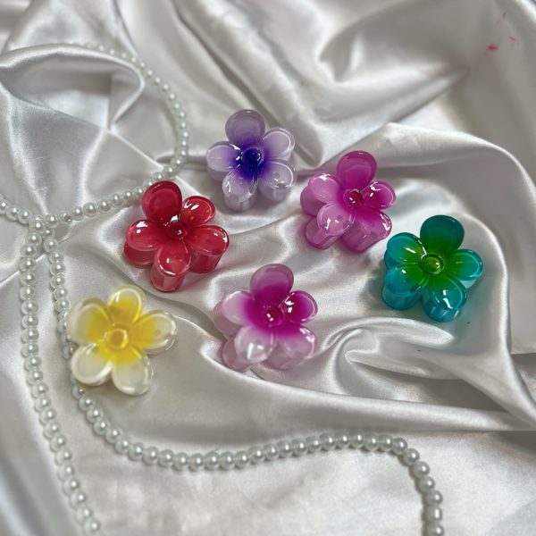 کلیپس گل بابونه رنگی-رشت مانتو پاتریس