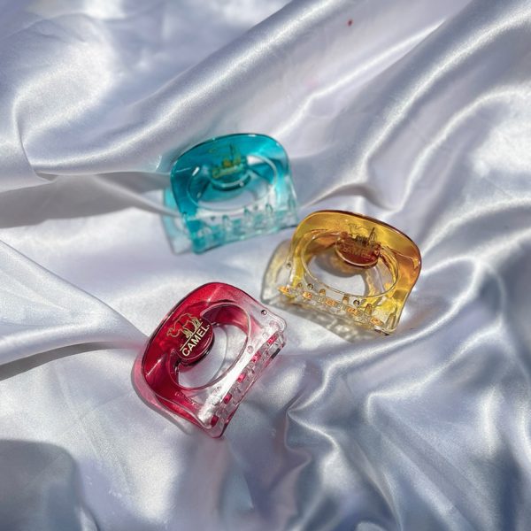 کلیپس شیشه ای رنگی-رشت مانتو پاتریس