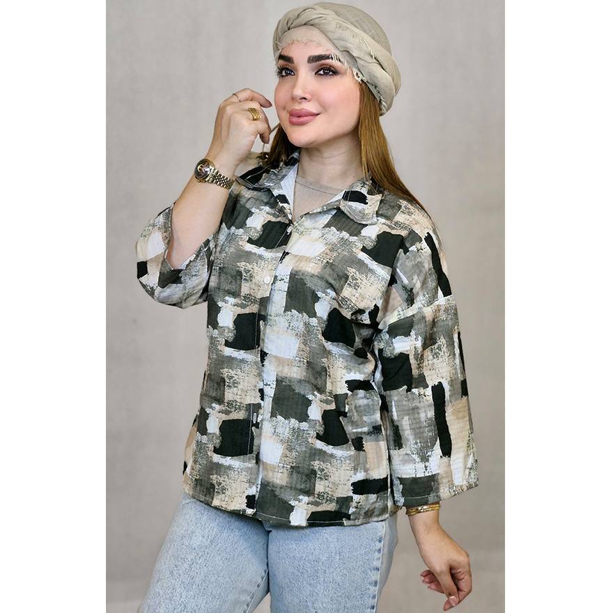 شومیز آبرنگی