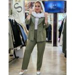 ست کت شلوار لینن - مانتو پاتریس رشت
