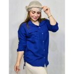 مانتو صوفیا بغل گت تک جیب