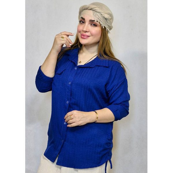 مانتو صوفیا بغل گت تک جیب