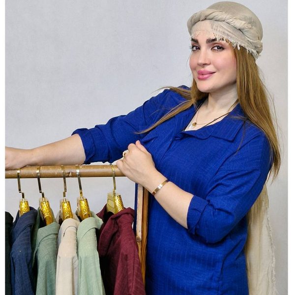 مانتو صوفیا بغل گت تک جیب - مانتو پاتریس رشت