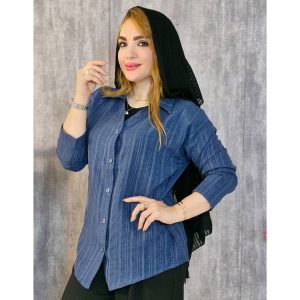 شومیز یقه هفت کوک دوزی - مانتو پاتریس رشت