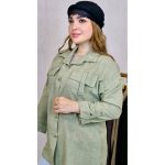 مانتو صوفیا جیب دکمه - مانتو پاتریس رشت