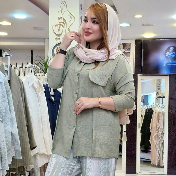 شومیز صوفیا جیب پیله - مانتو پاتریس رشت