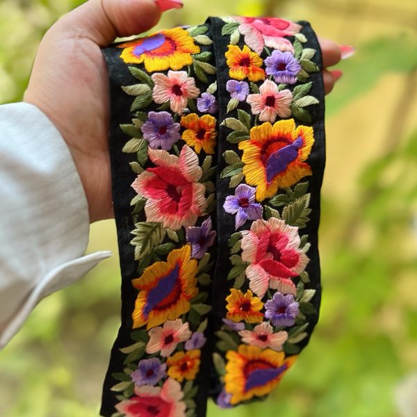 هدبند گلدوزی-رشت مانتو پاتریس