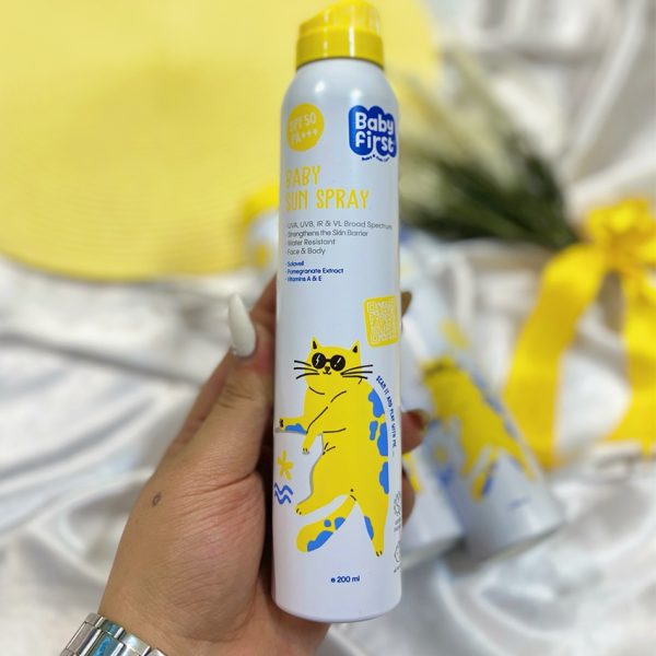 اسپری ضد افتاب بیبی فرست-رشت مانتو پاتریس